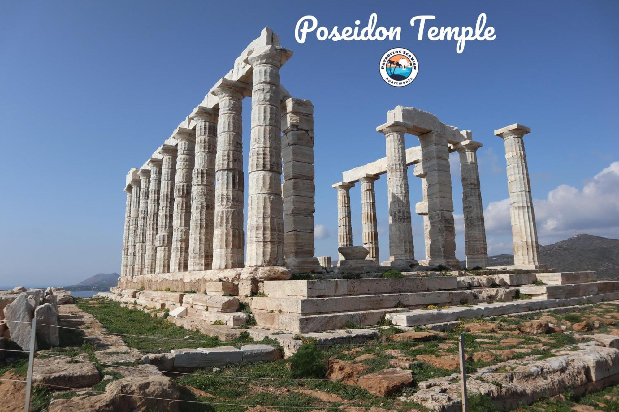 Patroclos Seaview Sounion Bagian luar foto